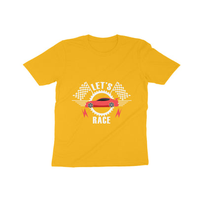 Let's Race supercar Kids T Shirt - Buttercup Basics